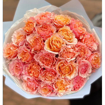 21 пионовидные розы 21 пионовидные розы