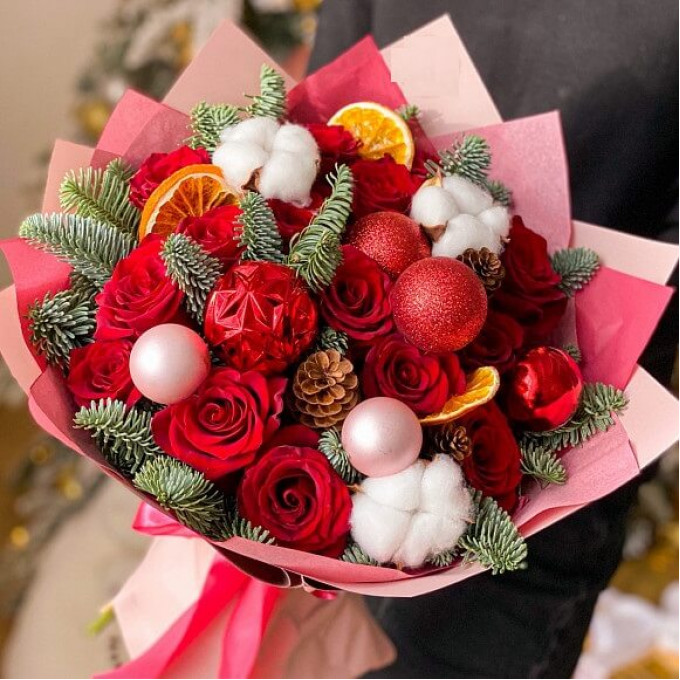Букет «Новогоднее чудо» Букет «Новогоднее чудо»