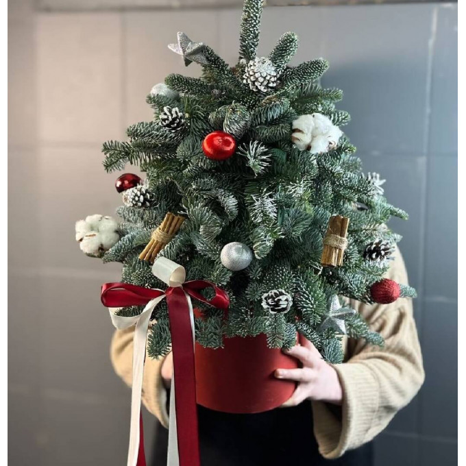 Коробка Новогодняя Елка Коробка Новогодняя Елка