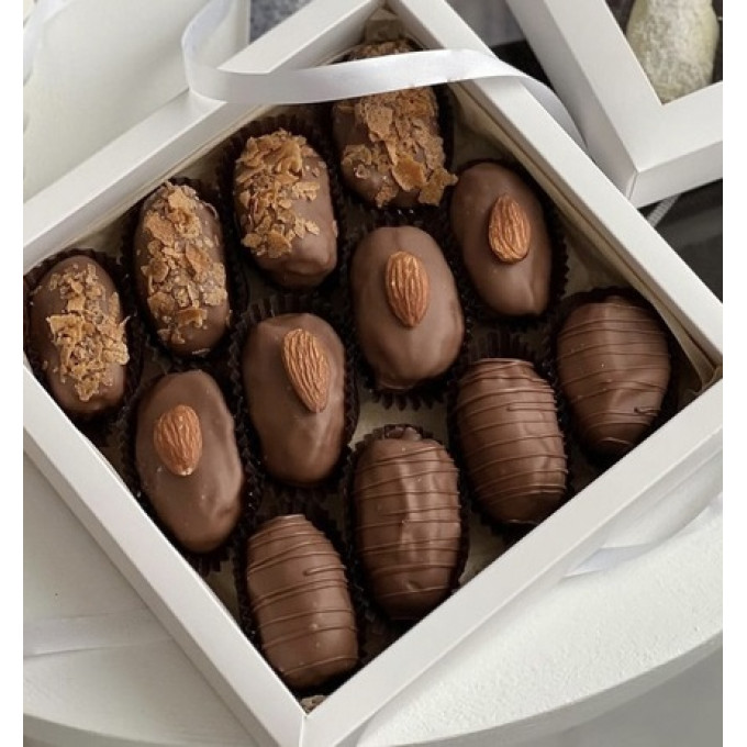 "Финики в шоколадной глазури" 9 штук "Финики в шоколадной глазури" 9 штук