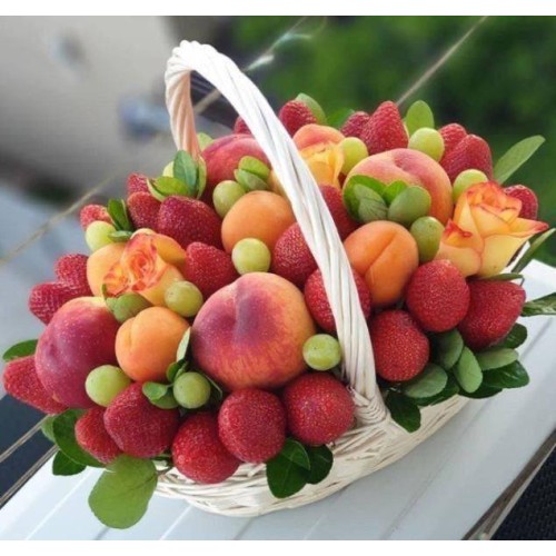 Купить на заказ Корзина с фруктами 12 с доставкой в Каратау