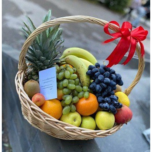 Купить на заказ Корзина с фруктами 5 с доставкой в Каратау